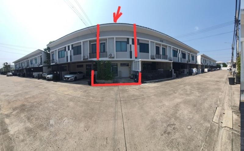 ขายทาวน์เฮ้าส์มือสอง อำเภอปากเกร็ด จังหวัดนนทบุรี  โครงการ เดอะทรัสต์ ทาวน์โฮม ราชพฤกษ์ - รัตนาธิเบศร์ 2