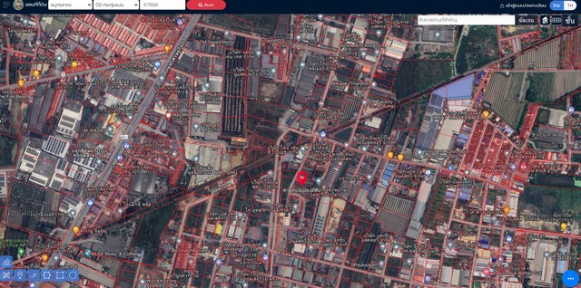 ขายที่ดินวปอกระทุ่มแบนผังม่วง ที่ดินท่าไม้กระทุ่มแบน ที่ดินอ้อมน้อย