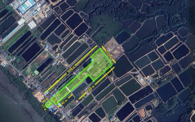 ขายที่ดินติดทะเล ทำเลทอง แปลงใหญ่ เนื้อที่ 28ไร่ อ.แหลมสิงห์ จ.จันทบุรี