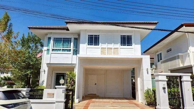 ให้เช่า 30,000 บาท/เดือน #โซนท่าศาลา #บ้านสไตล์โมเดิร์น 2 ชั้น #บ้านหลังหัวมุม เฟอร์นิเจอร์+เครื่องใช้ไฟฟ้าครบ พร้อมอยู่ ไม่รับสัตว์เลี้ยง