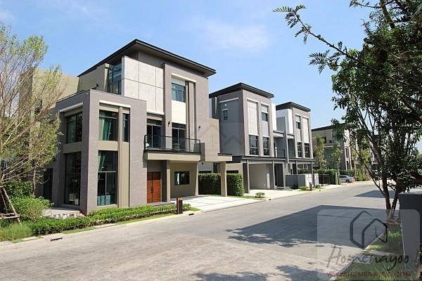 ให้เช่าบ้านเดี่ยว 3 ชั้น 580 ตร.ม. โครงการ The Gentry สุขุมวิท 101 หลังมุม ใกล้ BTS ปุณณวิถี