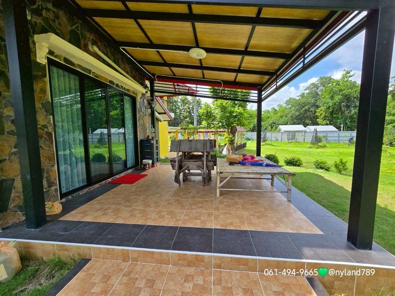 ระเบิดราคาลดแหลกแจกแถม บ้านสวน 2 หลัง ที่ดินติดลำธารยาว 70 เมตร ต.สาริกา อ.เมืองนครนายก การเดินทางสะดวก