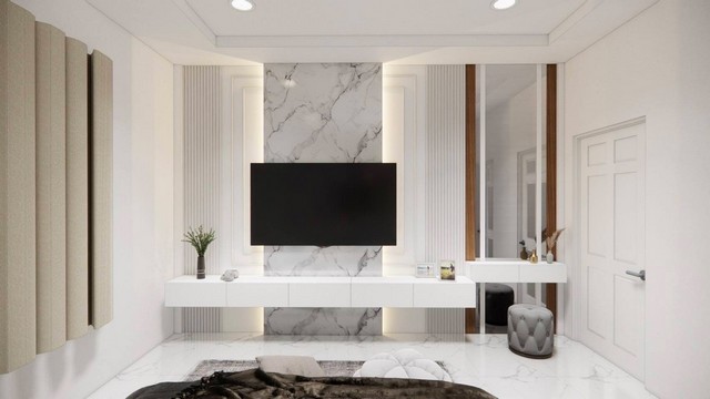 ขาย บ้านเดี่ยว  โครงการหมู่บ้านโชคชัยวิลเลจ 3   - บ้านเดี่ยวชั้นเดียว สไตล์ English Cottage ฝ้าเพดานโปร่งโล่ง