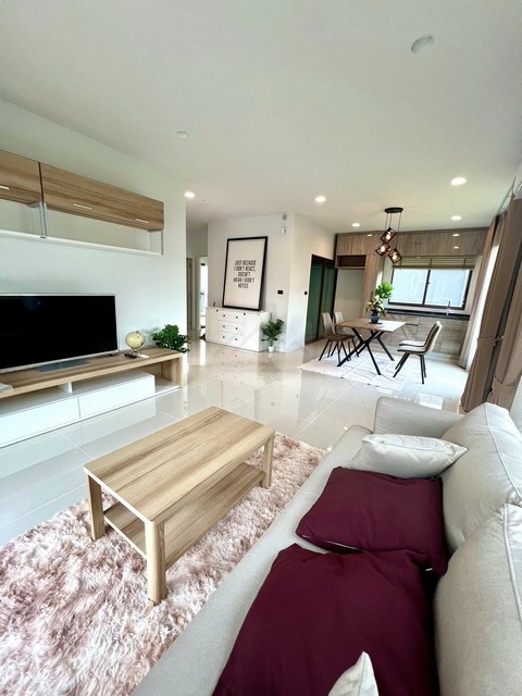 ให้เช่าบ้านเดี่ยว 2 ชั้น 70.9 ตรว. 4 ห้องนอน  โครงการ บุราสิริ กรุงเทพกรีฑา พร้อมเข้าอยู่