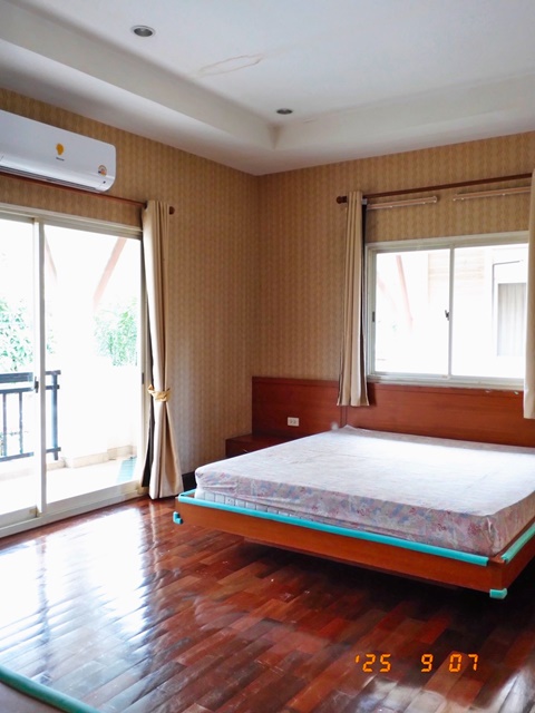 รร.อัสสัมชัญ แคมปัสพระราม 2 1.9 กม. พันท้าย ให้เช่าคฤหาสน์ 4นอน 2ชั้น 101 ตร.วา  300 ตร.ม. 3น้ำ พระราม2 กม.17.5 จอดรถ2คัน 6แอร์  วิวสวน