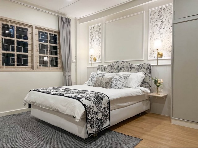 บ้านให้เช่า 4ห้องนอน  ซอย ประชาราษฎร์บำเพ็ญตกแต่งพร้อมอยู่ ใกล้MRTห้วยขวาง 200 ม. โซนห้วยขวาง รัชดา พระราม9 ห้วยขวางสุทธิสารรัชดา 