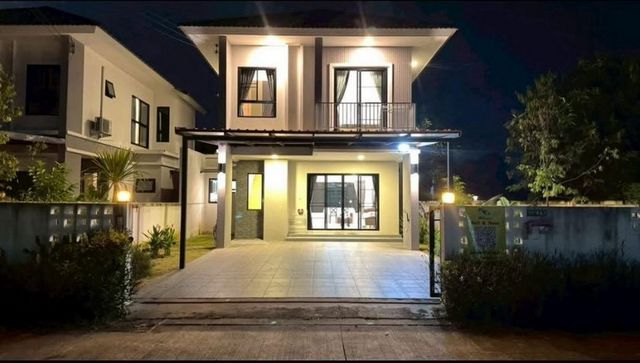 ให้เช่า 28,000 บาท/เดือน #ภักดีวิลเลจ  #โซนแม่ริม 80 ตรว. เฟอร์นิเจอร์ครบ พร้อมเข้าอยู่ ใกล้ รร.นานาชาติเปรม