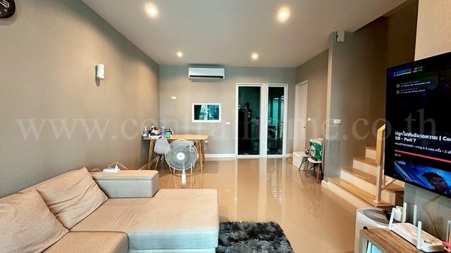 ลดราคา ให้เช่า ทาวน์โฮม ซิตี้เซนส์ ดอนเมือง - สรงประภา หลังริม เฟอร์ครบพร้อมอยู่