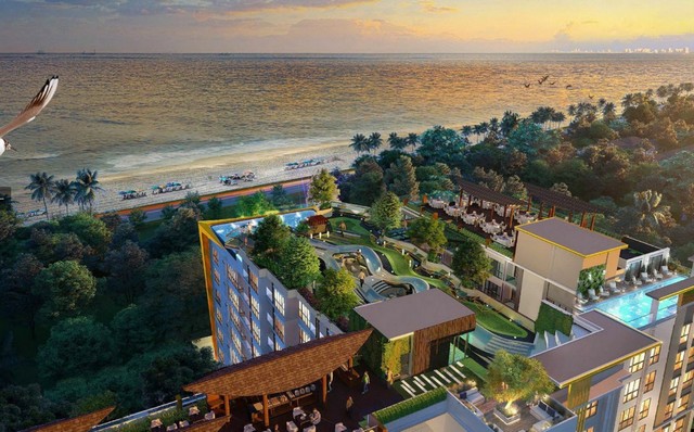 Condo. Wyndham Garden Irin Bangsaray Pattaya 33sq.m. 1BEDROOM 3299999 บ. ราคาถูกเหลือเชื่อ ใกล้ทะเล และสถานที่ท่องเที่ยวมากมาย