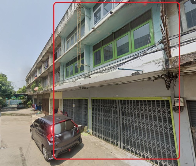 BRT เจริญราษฎร์ 359 ม.ให้เช่า อาคารพาณิชย์ 3.5 ชั้น 2 คูหา 35ตร.วา. 435ตร.ม. ตรงข้าม Termial21  ติดถนนใหญ่ โฮมโปร พระราม 3 1.5 กม.