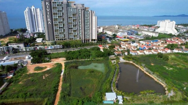 ลงทุนดี! ที่ดินใกล้หาดจอมเทียน 500 ม. พื้นที่สีแดง สร้างตึกสูงได้ TP-L1672