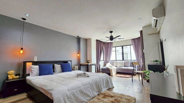 ฮิลล์ไซด์2 นิมมาน ห้องสตูดิโอ ตกแต่งสไตล์ลอฟท์ วิวดอย 