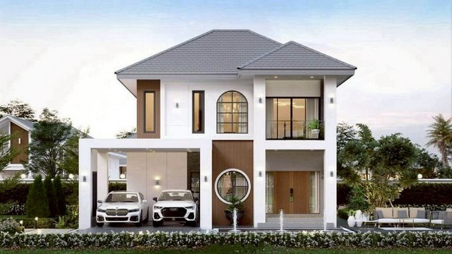 พูลวิลล่าสร้างใหม่ 3 แบบ 3 สไตล์ สันผักหวาน หางดง