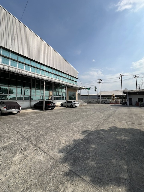 BST929 ขาย/เช่า โรงงานเฟอร์นิเจอร์ อาคารโรงงาน 2 ชั้น ที่ดิน 12 ไร่ พื้นที่ใช้สอย 6,300 ตร.ม. ไทรน้อยนนทบุรี