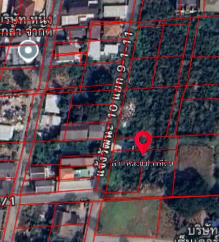 ขายที่ดิน‭ ‬ซอยแจ้งวัฒนะ 10 แยก 9-1-11 เนื้อที่ 132 ตารางวา  ทุ่งสองห้อง  หลักสี่