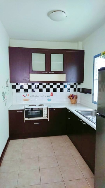 MRT มัยลาภ 2.7 กม.พร้อมเฟอร์ฯ รร.สตรีวิทยา 2 1.1 กม.Waterside Karaoke ให้เช่าบ้าน 2 ชั้น 3 นอน  154ตร.ม. 40ตร.วา. ย่านเกษตร-นวมินทร์  2 น้ำ