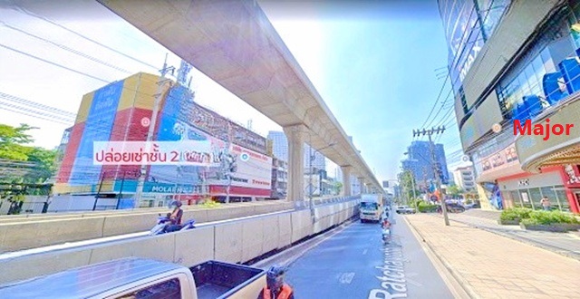 รัชดาฯ-พหลโยธิน 240ตร.ม. เมเจอร์รัชโยธิน 120ม. ให้เช่าออฟฟิศ ชั้น 2 BTSรัชโยธิน 100 ม.60ตร.วา. รร.นานาชาตินอินเวนท์ 1.1 กม.