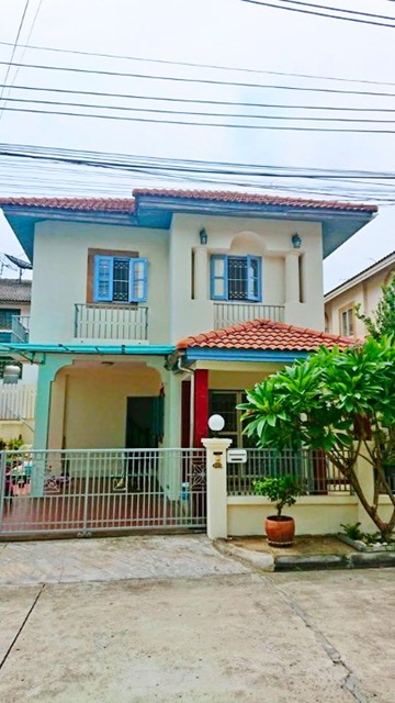 Waterside Karaoke รร.สตรีวิทยา 2 1.1 กม. 3 นอน ให้เช่าบ้าน 2 ชั้น 154ตร.ม. 40ตร.วา.MRT มัยลาภ 2.7 กม. ย่านเกษตร-นวมินทร์  2 น้ำ พร้อมเฟอร์ฯ 