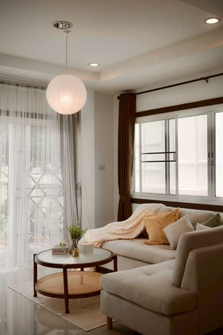 ให้เช่าบ้านเดี่ยว 2 ชั้น ตกแต่งสไตล์มินิมอล เรียบง่าย โซนฟ้าฮ่าม