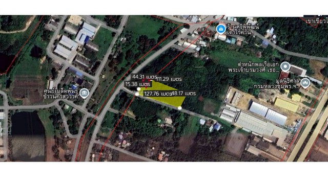 ที่ดินเปล่าทำเลทอง 3 ไร่ ติดถนน 2 ด้าน  ตรงข้าม ศูนย์เมล็ดพันธุ์ข้าวนครสวรรค์ ใกล้ สปร. เขาเขียว