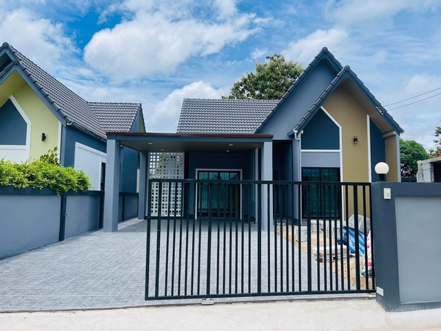  บ้านเดี่ยวสไตล์นอร์ดิก โซนหนองปรือ  ดีไซน์ทันสมัย บรรยากาศอบอุ่น 