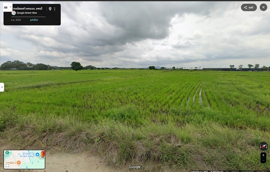 ที่ดิน สร้างโกดัง สร้างบ้านจัดสรร สร้างบ้านเช่า เนื้อที่ 17 ไร่ ขายไร่ละ 7.5 แสน เมือง ลพบุรี