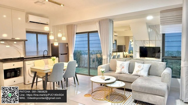 ให้เช่าบ้านใหม่หลังริม พร้อมเข้าอยู่ – โครงการ Pleno สุขุมวิท–บางนา 2 สมุทรปราการ