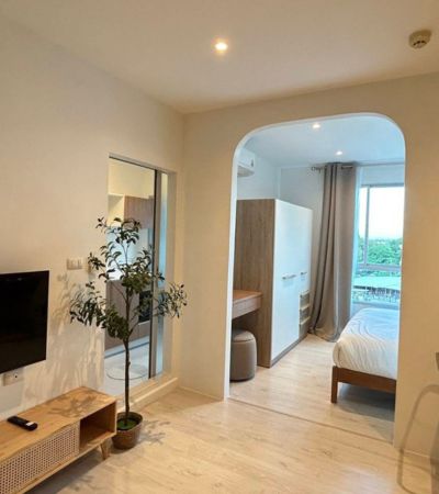 D Condo Sign ห้องสวยพร้อมตกแต่งสไตล์มูจิ ใหม่ยกชุด ติดห้างเซ็นทรัล เฟส มีทางเดินเชื่อมเข้าห้าง เดินได้สะดวกปลอดภัย