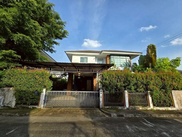 บ้านเดี่ยว 2 ชั้น หลังหัวมุม เป็นส่วนตัว ในโครงการคุณภาพ สันทราย 