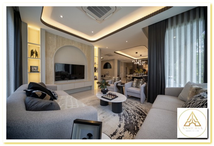 บ้านเดี่ยว 2 ชั้น 5 ห้องนอน Modern เริ่ม 16-30 ล้าน ใกล้ MRT บางกระสอ 3 นาที ที่ดินเริ่มต้น 52.3 ตร.ว. พื้นที่ใช้สอยเริ่มต้น 230-442 ตร.ม.