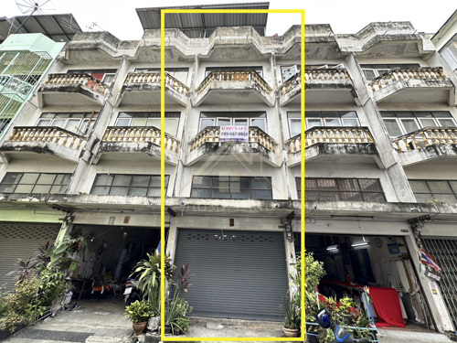 อาคารพาณิชย์ 3.5 ชั้น ซอย กำนันแม้น 6 ทำเลดี ใกล้ถนนใหญ่ บางขุนเทียน