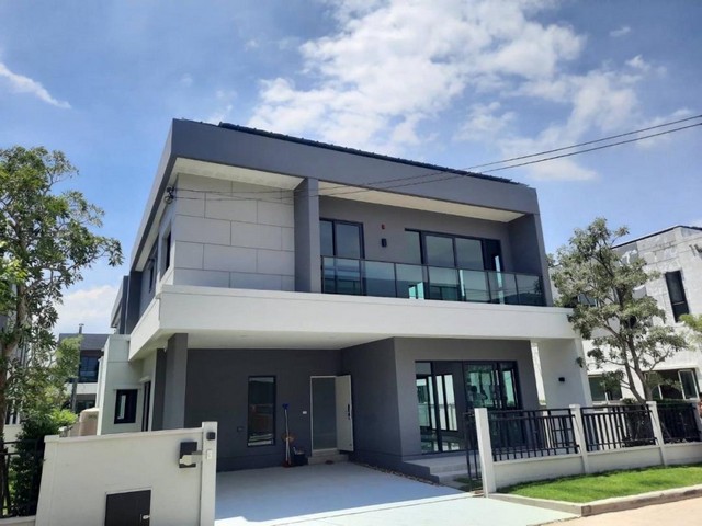 P1207 ให้เช่าบ้านเดี่ยว เซนโทร บางนา Centro Bangna Phase 1 บ้านพร้อมเข้าอยู่ ทำเลติด Mega บางนา