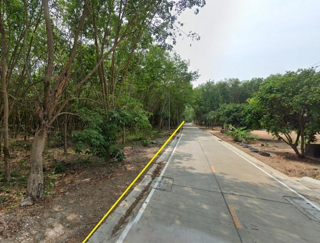 ขายที่ดินเปล่า 26 ไร่ ที่เสมอถนน ย่านมาบตาพุด ระยอง พื้นที่สีส้ม เหมาะทำหมู่บ้านจัดสรร