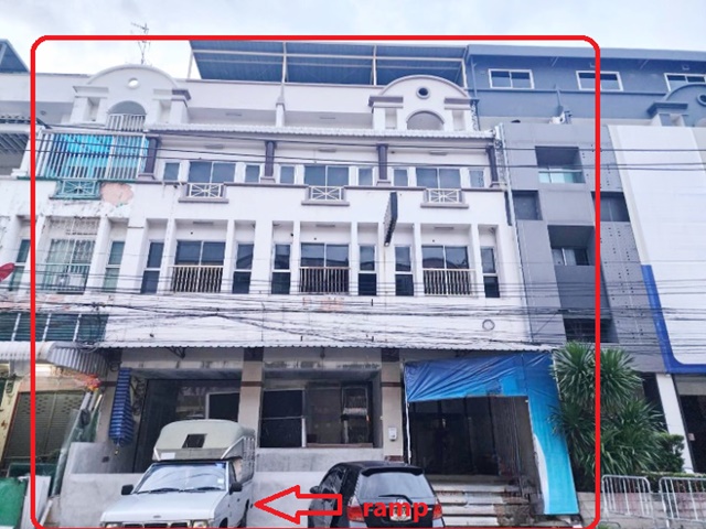 ให้เช่าอาคารคลีนิค โชว์รูม 6ชั้น MRTรามอินทรา กม.9 500ม. 15นอน 1305ตรม.MRTคู้บอน 800ม.  รพ.สินแพทย์ 11แอร์ใหม่  แฟชั่น 3คูหา 72 ตรว. 