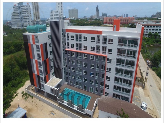 ขายยกทั้งแท่ง ตึกสูง 8 ชั้น พัทยา โครงการใหม่ คาดการณ์ Yield เหลือล้น เซอร์วิสอพาร์ตเม้นท์/รายวัน เมืองพัทยา จอมเทียน พัทยา ชลบุรี