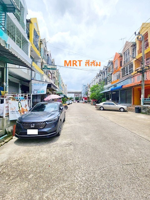 เทคนิคมีนบุรี 1.5 กม. ให้เช่าอาคารพาณิชย์ 3ชั้น รามคำแหง 171-182 21 ตร.วา.220ตร.ม. 3 นอน 3 น้ำ MRTมีนพัฒนา 500ม. ตลาดน้ำขวัญเรียม 1.3 กม. 