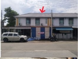 ขายทาวน์เฮ้าส์มือสอง อำเภอบางเสาธง จังหวัดสมุทรปราการ  โครงการ พฤกษา 114C เทพารักษ์-เมืองใหม่