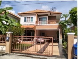 ขายบ้านเดี่ยวมือสอง อำเภอบางพลี จังหวัดสมุทรปราการ โครงการ พนาสนธิ์ การ์เด้นโฮม 9 บางพลี - สมุทรปราการ