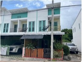 ขายทาวน์เฮ้าส์มือสอง เมืองชลบุรี จังหวัดชลบุรี  โครงการ เดอะวิลเลจ พลัส (อมตะนคร)