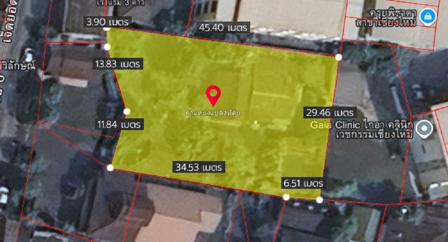 ขายที่ดินพร้อมสิ่งปลูกสร้าง 300 ตร.วา บนถนนเจ็ดยอด-ช้างเคี่ยน ย่านเศรษฐกิจ ใจกลางเมืองเชียงใหม่