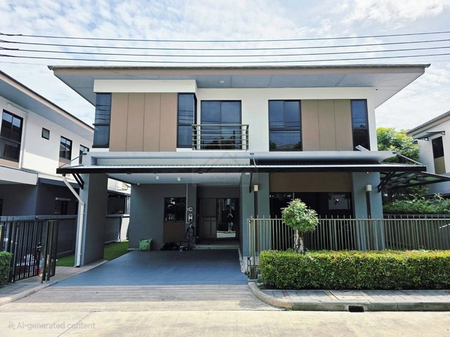 ให้เช่าบ้านเดี่ยว 2 ชั้น 225 ตร.ม. 4 ห้องนอน บ้านลุมพินี สวนหลวง ร.9 ซอยเฉลิมพระเกียรติ ใกล้สวนหลวง ร.9