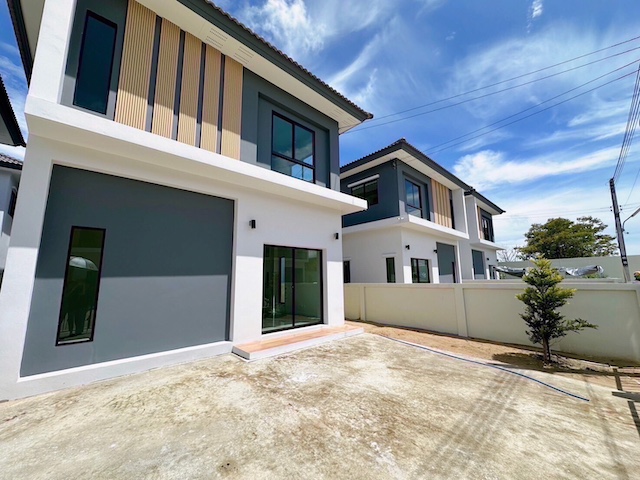 BH3750 ให้เช่าบ้านเดี่ยว 2 ชั้น บ้านใหม่ไม่เคยปล่อยเช่า โครงการ CPN Ninn วงแหวน–ลำลูกกา คลอง 6 ปทุมธานี