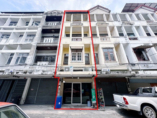 อาคารพาณิชย์ 4 ชั้น ประชาชื่น 36 แยก 3 วงศ์สว่าง ทำเลดี ราคาถูก