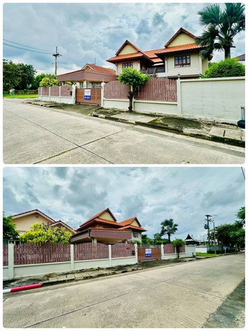 ขายบ้านเดี่ยว 2 ชั้น หลังมุม หมู่บ้านชวนชื่นการ์เด้นวิลล์ ปทุมธานี