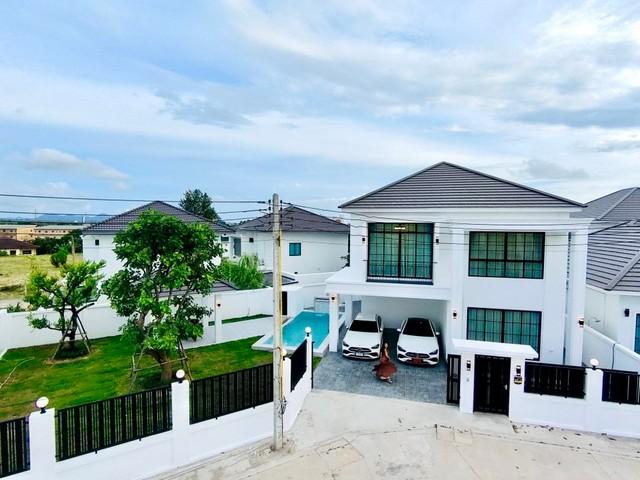 ขายบ้านเดี่ยว 2 ชั้น 99 ตร.ว. TW. Garden Hill นาจอมเทียน ย่านห้วยใหญ่ สัตหีบ ชลบุรี