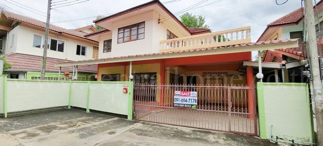 บ้านเดี่ยว 2 ชั้น บ้านพูลศรี บางขะแยง - ปทุมธานี ราคาถูก แถมแอร์