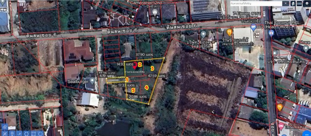 ขายที่ดินเปล่าปากเกร็ดซอยต้นสน 6 ซอยแจ้งวัฒนะ-ปากเกร็ด 20