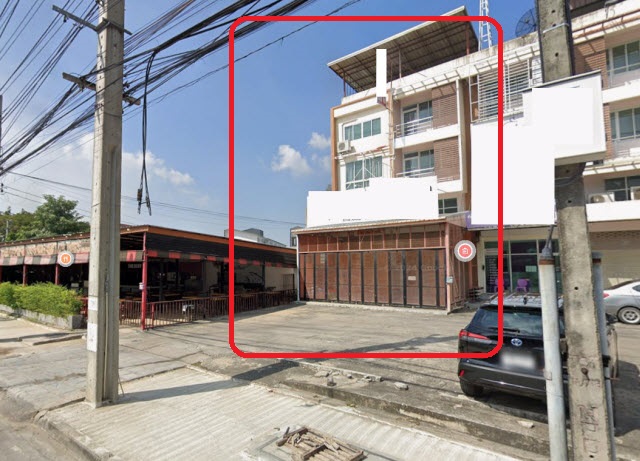 ตลาดหนองจอก 1.2 กม.  2คูหา 6นอน ให้เช่า อาคารพาณิชย์ 3.5 ชั้น  ม.เทคโนโลยีมหานคร 700ม. รพ.หนองจอก 39ตร.ว. 479ตร.ม.  4น้ำ ติดถนนใหญ่  