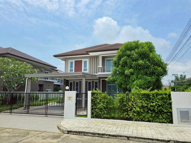 ขาย 7.8 ล้าน #พรีโก้ #สันกำแพง 100.4 ตรว. บ้านเดี่ยวหลังใหญ่ 2 ชั้น #แปลงมุม ตกแต่งพร้อมเฟอร์นิเจอร์ เข้าอยู่ได้ทันที! #น้ำไม่ท่วม