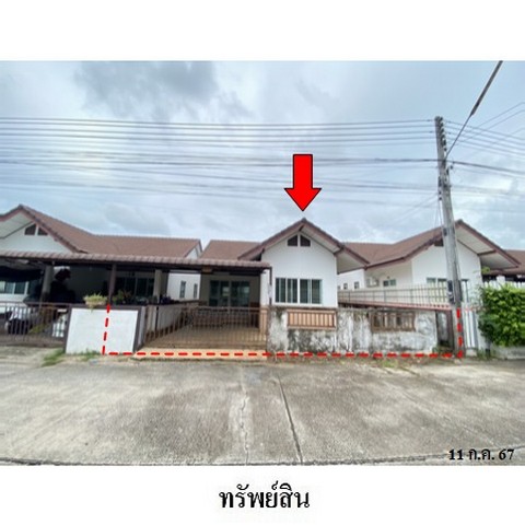 ขายบ้านแฝดโครงการ ก.กรีนทรีปาร์ควิลล์ ถ.สุขุมวิท (ทล.3) ตำบล พลูตาหลวง อำเภอ สัตหีบ จังหวัด ชลบุรี